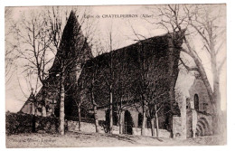 03 ALLIER CHATELPERON L'Eglise Plan Peu Courant - Other & Unclassified