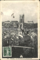 11774051 Fribourg FR La Cathedrale Et Le Grand Pont Fribourg - Other & Unclassified