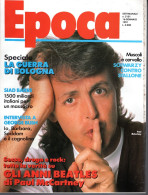 °°° RIVISTA EPOCA N° 2101 DEL 16 GENNAIO 1991 °°° - Autres & Non Classés