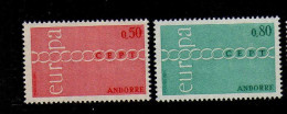 Andorre Francaise -  1971 - Europa  -Neufs** - MNH  - - Ungebraucht