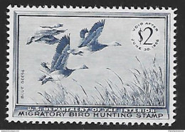 1955 Stati Uniti, 2$  Blue Geese MNH/** - Andere & Zonder Classificatie