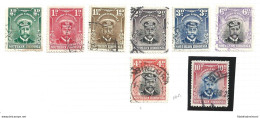 1904-29  SOUTHERN RHODESIA - SG N° 9 10d.+ Low Values USED - Autres & Non Classés