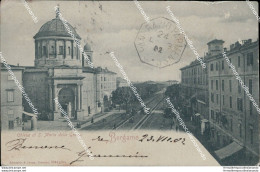 Bs151 Cartolina Bergamo  Citta' Chiesa Di S.maria Delle Grazie 1902 Lombardia - Bergamo