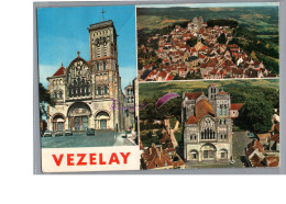 VEZELAY 89 - La Basilique Sainte Madeleine Avec Sa Façade Restaurée  - Vezelay
