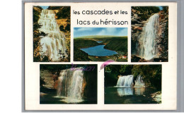 LES CASCADES DU HERISSON 39 - Cascade Eventail Grand Saut Lac Val De Chambly Forges Gour Bleu Carte Vierge - Otros & Sin Clasificación