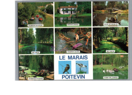 LE MARAIS POITEVIN 87 - Promenade En Barque Maison Peche Anguille Conche Cygne Blanc - Otros & Sin Clasificación
