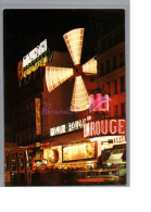 PARIS 75 - Montmartre La Nuit Le Moulin Rouge La Place Blanche 1982 - Andere & Zonder Classificatie