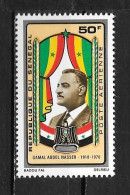 PA - 1971 - N° 108 **MNH - Gamal Abdel Nasser - Sénégal (1960-...)