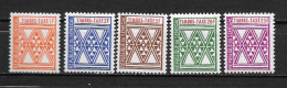 TAXE - 1961 - N° 32 à 36 **MNH - Sénégal (1960-...)