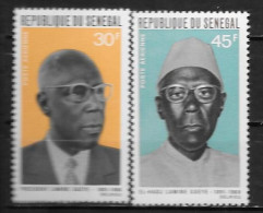 PA - 1969 - N° 75 à 76 **MNH - Président Lamine Gueye - Sénégal (1960-...)