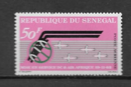 PA - 1963 - N° 38 **MNH - Mise En Service Des DC 8 D'air Afrique - Senegal (1960-...)