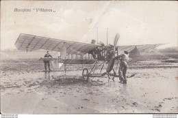 Ai503 Cartolina Aviazione Monoplano L'albatros Piega - Other & Unclassified