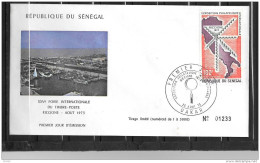 FDC - 1973 - 25° Foire Du Timbre à Riccione 17  - Sénégal (1960-...)