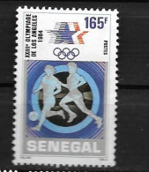 1984 - 613 **MNH - Jeux Olympiques De Los Angeles - Senegal (1960-...)