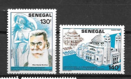 1987 - 720 à 721 **MNH - 50 Ans Cathédrale Du Souvenir Africain - 2 - Sénégal (1960-...)