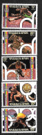 1976 - 444 à 448 **MNH - Jeux Olympiques De Montréal - Sénégal (1960-...)