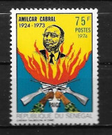 1974 - N° 398 **MNH - Amilcar Cabral - Senegal (1960-...)