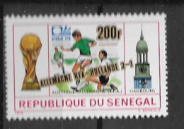 1974 - N° 407 **MNH - Vainqueur Mondial De Football à Munich - 2 - Senegal (1960-...)