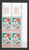 1967 - N° 302 **MNH - Croix Rouge - Bloc De 4 - Sénégal (1960-...)