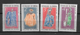 1966 - N° 266 à 269 **MNH - Poupées De Gorée - Senegal (1960-...)
