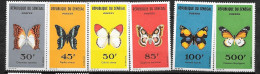 1963 - N° 226 à 231 *MH - Papillons - Senegal (1960-...)