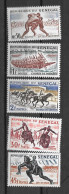 1961 - N° 205 à 209 **MNH - Sports Et Divertissement - Sénégal (1960-...)