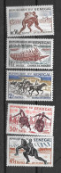 1961 - N° 205 à 209 *MH - Sports Et Divertissement - Senegal (1960-...)