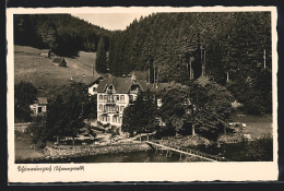 AK Schönmünzach /Schwarzwald, Hotel-Kurhaus Waldhorn L. Holzschuh  - Other & Unclassified