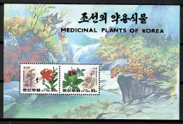 Korea 1994 Corea / Flowers Medicinal Plants MNH Flores Plantas Medicinales Blumen / Cu12505  41-37 - Other & Unclassified