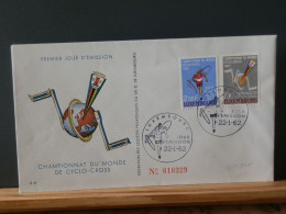 107/054A   FDC  LUX  1962 - Cyclisme