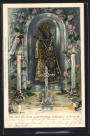 Lithographie Altötting, Das über 1200 Jahre Wndertätige Gnadenbild Marias  - Altoetting
