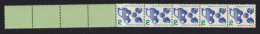 Bund 773 A RE 5+4 Grün/planatol Schwarze Nr. Unfallverhütung 70 Pf Postfrisch - Rollenmarken