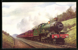 Pc Englische Eisenbahn-Lokomotive Mit Der Nr. 2949, Great Western Railway  - Trenes