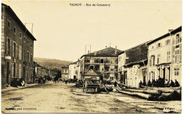 2001 -  VIGNOT  :  CENTRE DU VILLAGE , CAFE DU COMMERCE à DROITE - TABAC à GAUCHE - RUE DE COMMERCY - Other & Unclassified