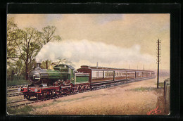 Artist's Pc G.W. Railway Down Cornishman Near Acton, Englische Eisenbahn  - Trenes