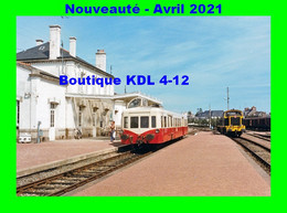 AL 668 - Autorail Picasso Et Loco BB 63000 En Gare - PAIMPOL - Côtes D'Armor - RB - Gares - Avec Trains