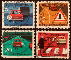 RFA 1971 Reglamentación De Trafico II Yvert 534 / 37 - Used Stamps