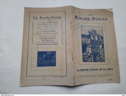 Guide La Roche Posay Histoire Thermalisme Photos Dessins Plan - Dépliants Touristiques
