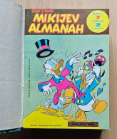 MIKIJEV ALMANAH 12 Numbers Bound 7 - 18, Vintage Comic Book Yugoslavia Yugoslavian Mickey Mouse Disney Comics - Stripverhalen & Mangas (andere Talen)