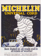 MICHELIN BIBENDUM UN PIED SUR TOUTES LES ROUTES - Carte Postale 10X15 CM NEUF - Passenger Cars