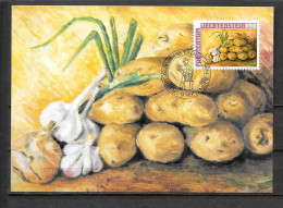1986 - 847 - Légumes - 17 - Cartoline Maximum