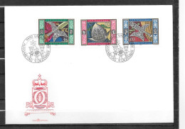 1985 - 831 à 833 - Armes De La Salle D'armes Du Prince - 14 - FDC