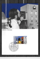 1984 - 798 - L'homme Et Le Travail - Recherche Industriel - 10 - Maximumkarten (MC)