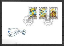 1984 - 804 à 806 - Noël - 11 - FDC