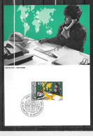 1984 - 794 - L'homme Et Le Travail Vente Industrielle - 9 - Cartes-Maximum (CM)