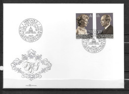 1983 - 769 à 770 - Princesse Georgine Et Prince François-Joseph II - 7 - FDC