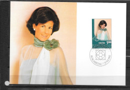 1982 - 738 - Liba 82 Expo Philatélique - Princesse Marie Aglaé - 3 - Cartas Máxima