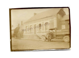 Photo - SAINS RICHAUMONT 02 - 21 Rue De Marie - Ent Maconnerie Rousseau Prevost - 1918 Env - Other & Unclassified