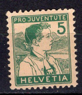 T3585 - SUISSE SWITZERLAND Yv N°149 (*) Pro Juventute - Unused Stamps