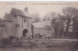 ENVIRONS DE BRICQUEBEC                  Entrée Du Chateau De Saint Martin - Andere & Zonder Classificatie